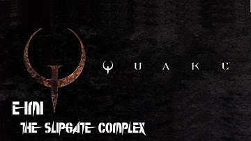 Quake - E1M1: The Slipgate Complex (100%) [DOSBox]
