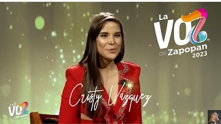 Cristy Vazquez - CAPSULA (LA VOZ DE ZAPOPAN).