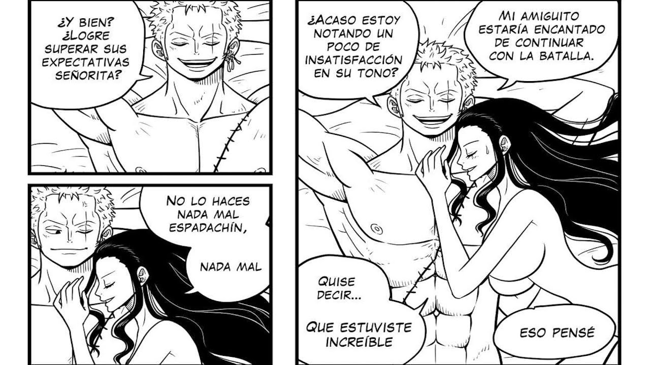 Luffy X Nami & Zoro X Robin 02 - Listos para zarpar en marea alta [Doujinshi  Español] - YouTube