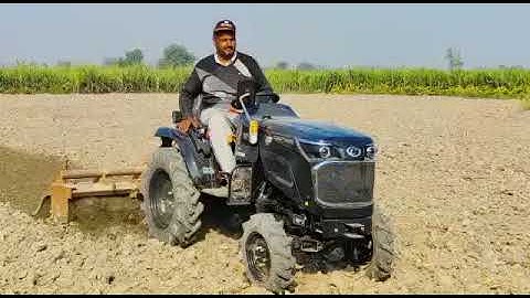 demo of captain tractor with Rotavator#farming @Captaintractors @machinery GYAN