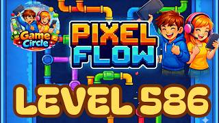 Pixel flow©  - Level 586 - solution