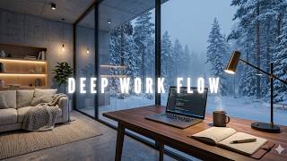 No Noise, Just Flow | Deep Work Music for Studying &amp; Coding