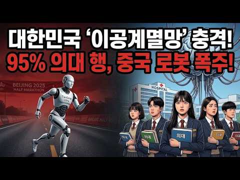 의대생 95%가 놓친 충격적 현실... 중국 로봇이 마라톤 뛸 때 한국에 벌어질 일 (feat. 최태원)AI 에이전트와 범용인공지능(AGI) 시대