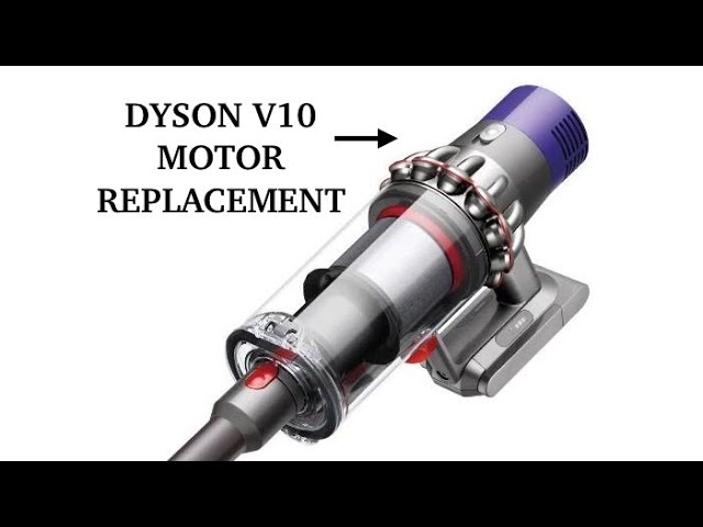 Dyson V10 motor failure symptoms infographic