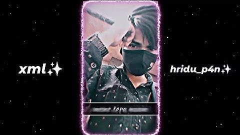 Maine Tera Nam Dil Rakh Diya Xml File 💔🥀 || Alight Motion Presets Xml 🖤 @hridu_p4n #sadsongstatus