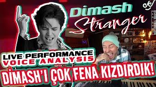 Dimashı Çok Fena Kızdırdık Dimash Stranger Canlı Performans Ses Analizi