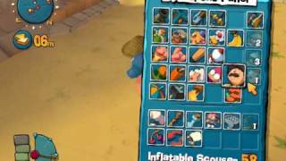 Worms 4 Mayhem - Online Gameplay 1 Of 3