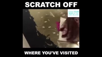 World Map Scratch Off Travel World Map