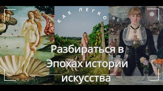 Как легко разбираться в эпохах истории искусства!