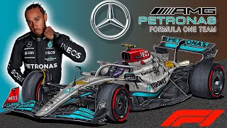 Малюємо болід Mercedes AMG F1 W13 E Petronas #44 Lewis Hamilton. How to draw a bolid formula 1