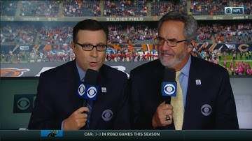 NFL on CBS First on the Field 2017 CAR@CHI