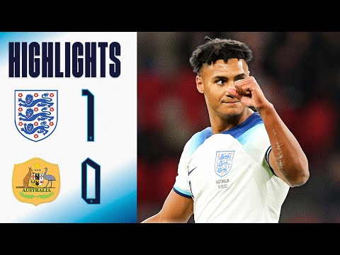 England 1-0 Australia | Watkins Second Half Goal Seals Win Over Socceroos | Highlights