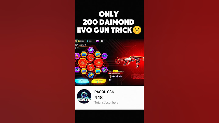 How to get evo gun in 200 diamond 💎🤯 | EVO GUN SPIN TRICK 😱🔥 #freefire​ #shorts​ #viral​ #newevent​