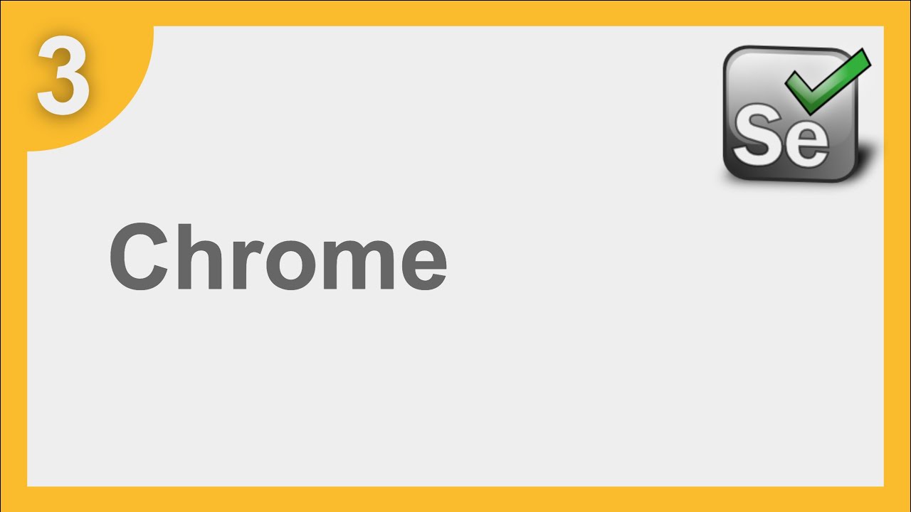 Selenium Framework for Beginners 3 | How to run Selenium tests on ...