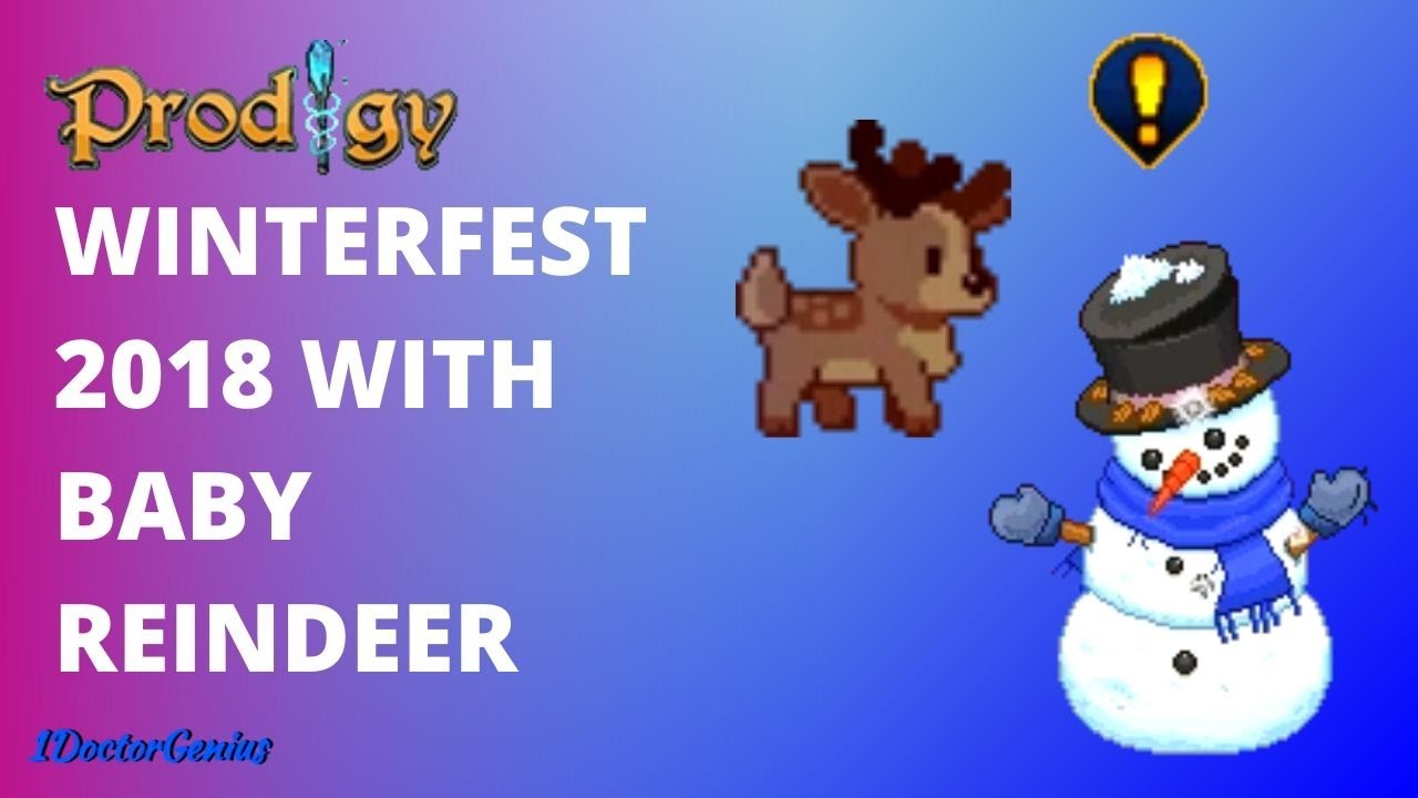 Christmas in Prodigy Math Game Enjoy Winterfest with snow, gifts