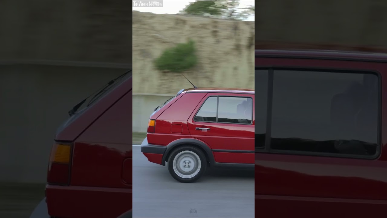 Volkswagen Golf GTI MK2 #automobile #volkswagen #barcelona #golfgti