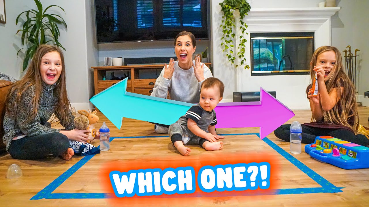 FINDING OUT WHICH SISTER BABY THEO LOVES MORE?!