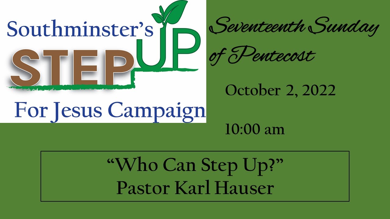 October 2, 2022 Sunday Worship
