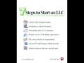 7 Steps To Start An LLCрџљЂ 7 Steps To Start An LLCрџљЂ