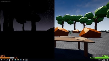 UE4 Survival game tutorial Part 13: Day and night