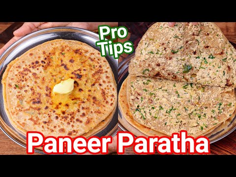 Paneer Paratha Recipe - Dhaba Style Cooking with Pro Tips | Paneer Keema Paratha with Spicy Stuffing