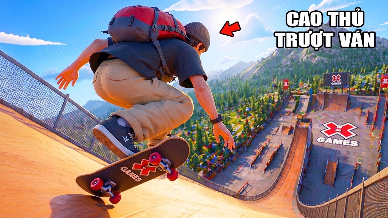 TÔI ĐÃ TRỞ THÀNH MỘT CAO THỦ TRƯỢT VÁN | Skate Riders Republic
