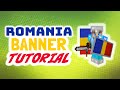 Minecraft romanian banner tutorial  how to make the flag of romania as a banner in minecraft