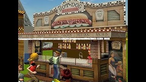 RollerCoaster Tycoon 3 Custom Scenery (Stalls Pack) DownLoad / RCT3 Custom Scenery Spearz-it Video