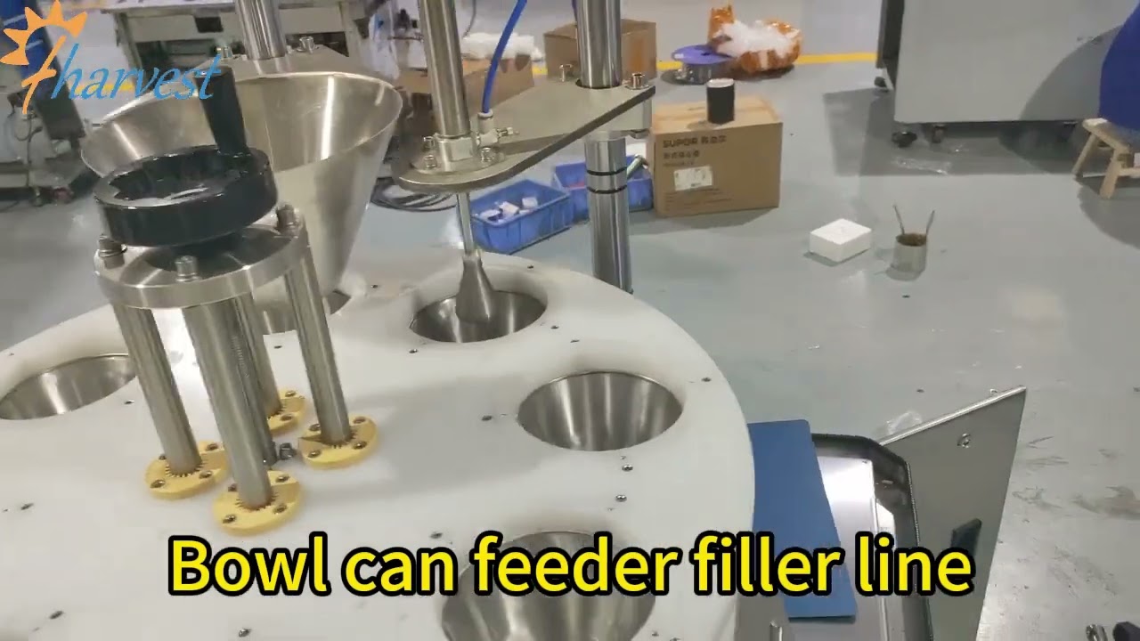 Automatisk boksmatermaskin, roterende boksfyllingsutstyr