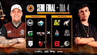 LIGA MFL: DIA 4 - SEMIFINAL - GRUPO A e B - Free Fire AO VIVO #ligamfl