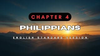 Philippians Chapter 4 – Audio Bible (ESV)