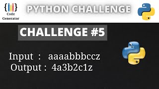 Python Challenge Program | #5