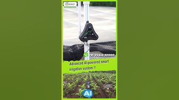 Advanced AI-powered smart irrigation system !!