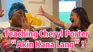 I Teach CHERYL PORTER How To Sing in FILIPINO! | Angelica Hale