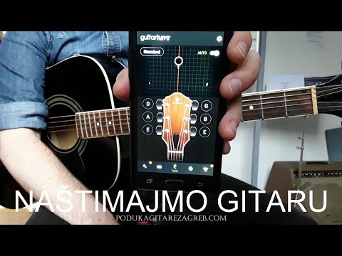 Video: Kako Se štimuje Gitara