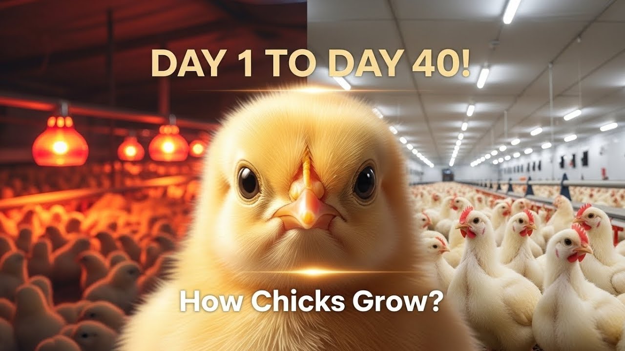 How chicks are grown in poultry farm||Modern farming technologies||Poultry farm process||Next genpro