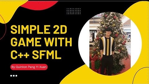 Simple 2D Tapping Game With C++ SFML Library Full Video (Live)