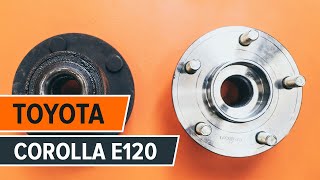 Συντήρηση Toyota Corolla e12 - εκπαιδευτικό βίντεο
