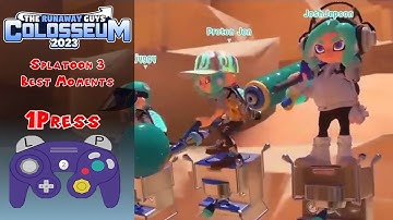 TheRunawayGuys Colosseum 2023 -  Splatoon 3 Best Moments
