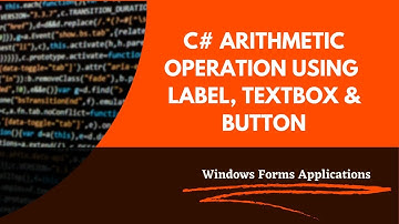 C# Arithmetic Operations Using Label , Textbox and Button