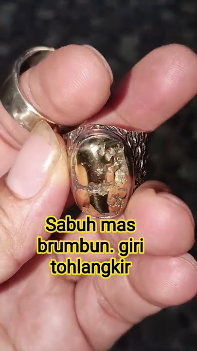 original Balinese Mount Agung. and yellow iron