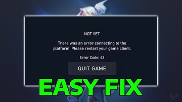 How To Fix Valorant VAL 43 Error Code (2023-2024)