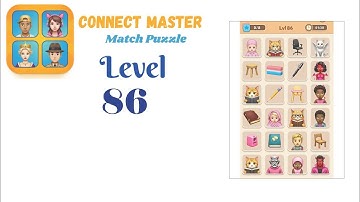 Connect Master Level 86 | Match Puzzle | Visual Logic Puzzle Gameplay 🧠✨