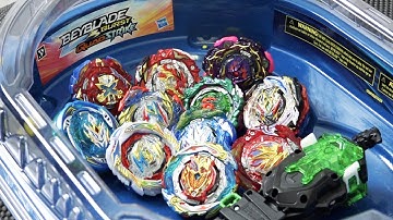 BU BEYS QUADSTRIKE BATTLE In Thunder Edge Beystadium | Beyblade Burst BU/QuadStrike