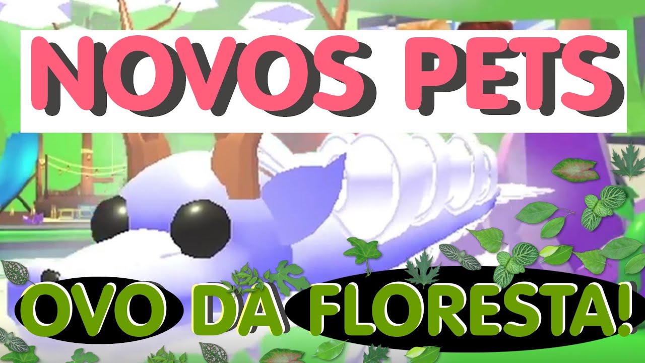 🐣 ABRINDO 100 OVOS da FLORESTA no ADOPT ME 🐣 Roblox 