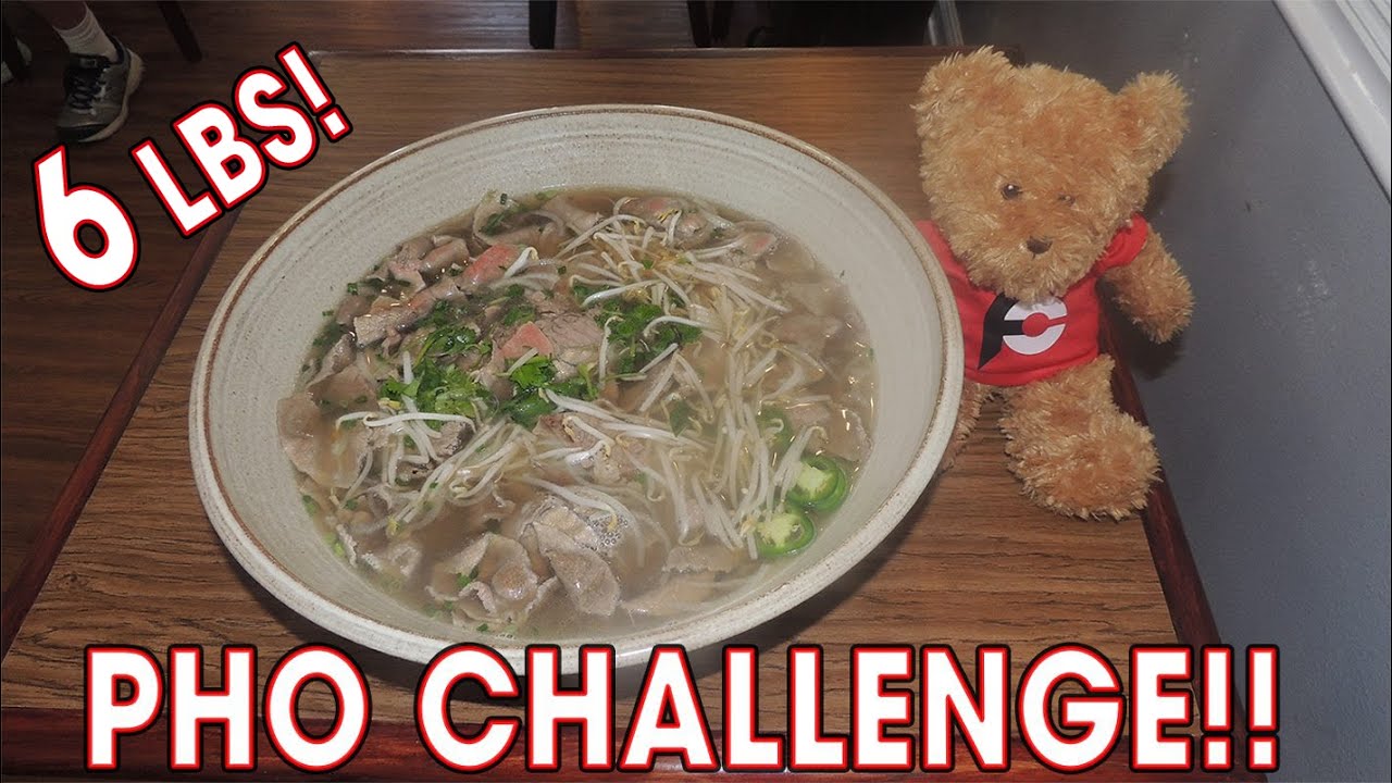 Enormous Vietnamese Pho Challenge In Nola Youtube