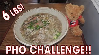 ENORMOUS Vietnamese PHO Challenge @ Pho Cam Ly!! | Randy Santel