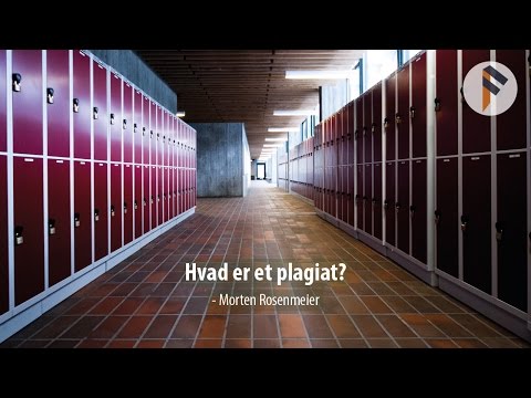 Video: Hvad Er Plagiering