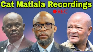 CAT Matlala arrest recording exposing Senzo Mchunu and Shadrack Sibiya.
