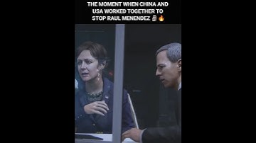 The Moment When USA And China Worked Together To Stop Raul Menendez 🗿🔥 #shorts #cod #blackops2